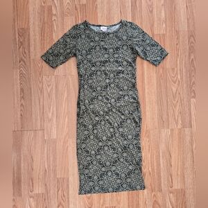LuLaRoe Green Midi Dress